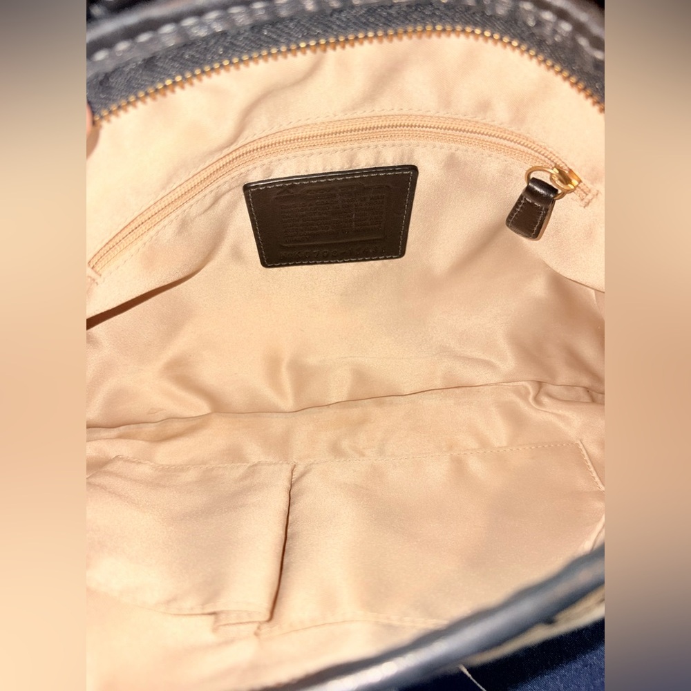 Coach Large Signature Carly Shoulder Bag - Style 11431 - Picture 12 of 15